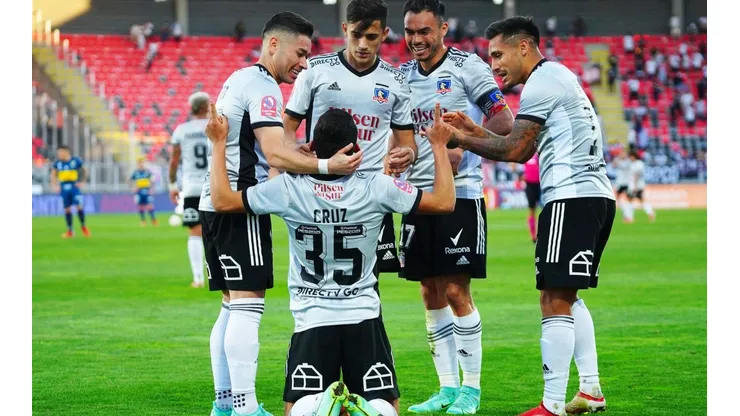 Joan Cruz celebrando su golazo