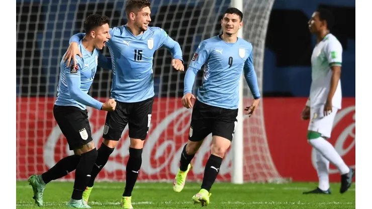 Uruguay se metió en zona de clasificación directa a Qatar 2022