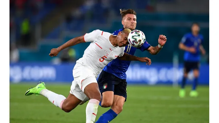 Suiza e Italia se enfrentaron durante la última Eurocopa.