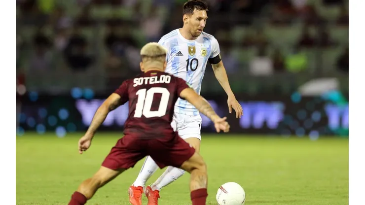 Lionel Messi aportó una asistencia en el partido ante Venezuela.