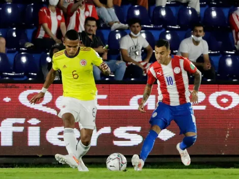 Colombia saca valioso empate en Paraguay antes de la Roja