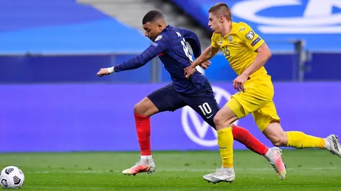 Ucrania y Francia igualaron 1-1 en marzo de este 2021.