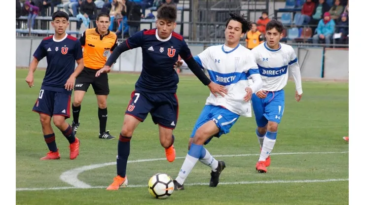 Cruzados y Azules juegan este viernes en la categoría sub 18.