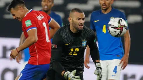 El portero quedó feliz con su desempeño ante Chile.
