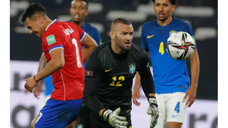 El portero quedó feliz con su desempeño ante Chile.