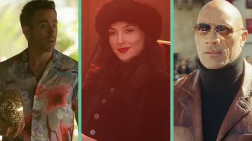 Dwayne Johnson, Gal Gadot y Ryan Reynolds son las figuras de Hollywood que protagonizan Alerta Roja.