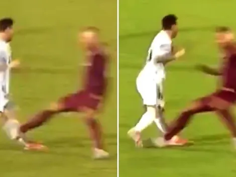 Temblor en PSG: La patada criminal que se lleva Lionel Messi