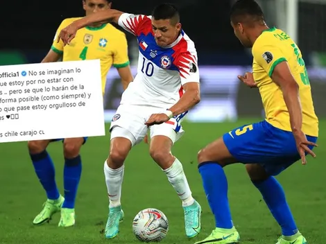 "No se imaginan lo triste que estoy por no estar con ustedes"