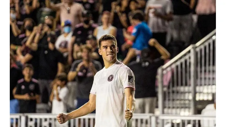 Robinson con la camiseta del Inter de Miami