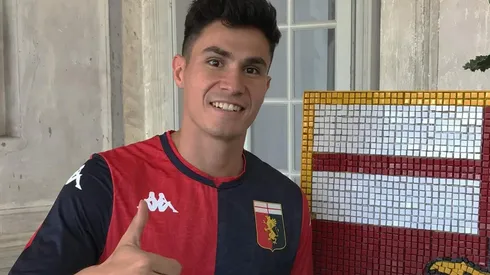 Pablo Galdames jugará esta temporada en el Genoa