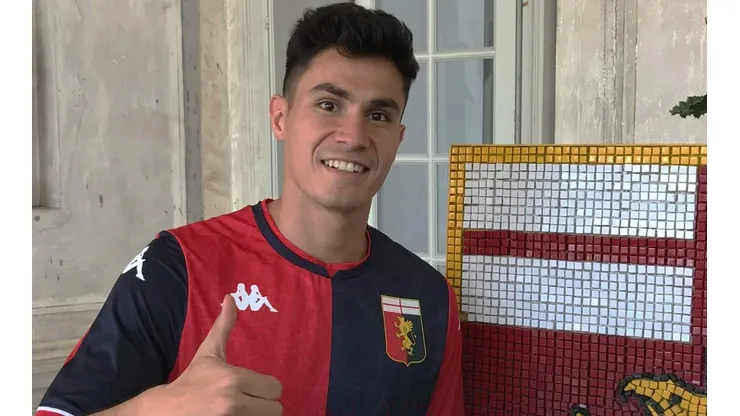 Pablo Galdames jugará esta temporada en el Genoa