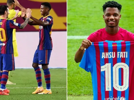 El heredero: Barcelona le da la 10 de Messi a Ansu Fati