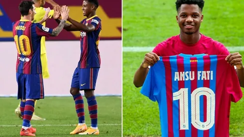 Ansu Fati fue oficializado como el nuevo 10 de Barcelona.