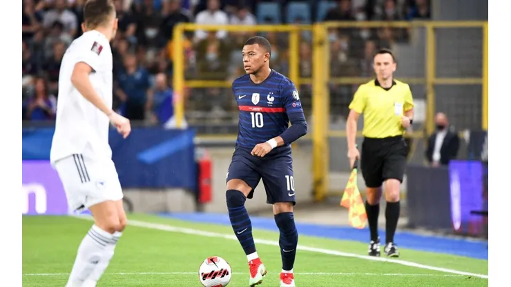 Kylian Mbappé no pudo aportar mayor peligro para su selección.