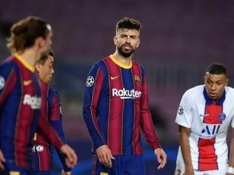 Piqué le toca la oreja al Madrid por Mbappé
