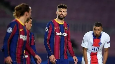 Gerard Piqué molesta al Real Madrid por el tema Mbappé