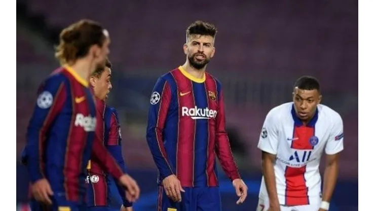 Gerard Piqué molesta al Real Madrid por el tema Mbappé