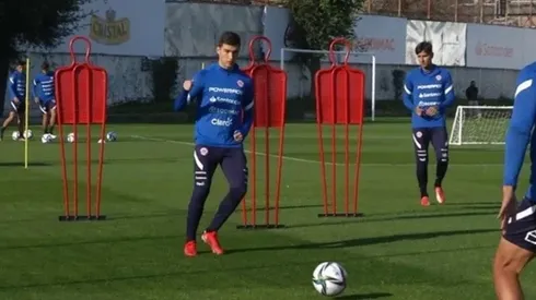 Robbie ya entrena junto a La Roja en Juan Pinto Durán.