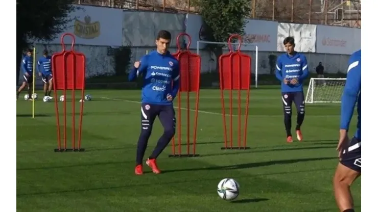 Robbie ya entrena junto a La Roja en Juan Pinto Durán.