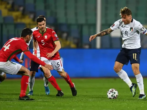 Italia estrena su corona europea ante Bulgaria por las Eliminatorias a Qatar