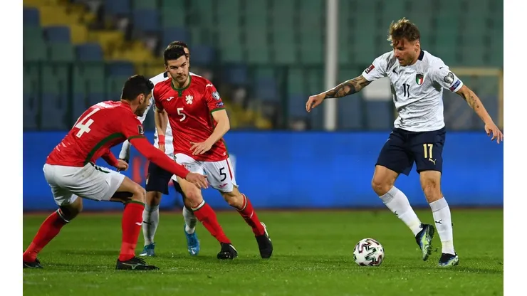 Italia venció 2-0 a Bulgaria en marzo de este 2021.