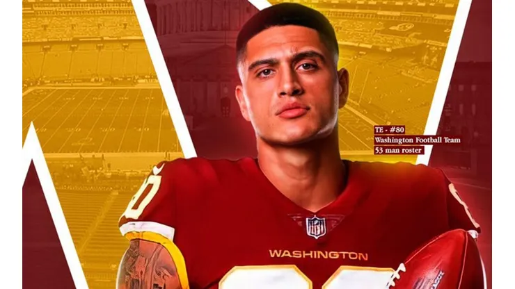 Sammis entre los 53 elegidos por Washington Football Team