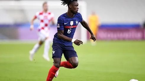 Eduardo Camavinga ya logró debutar con la selección de Francia con 18 años.
