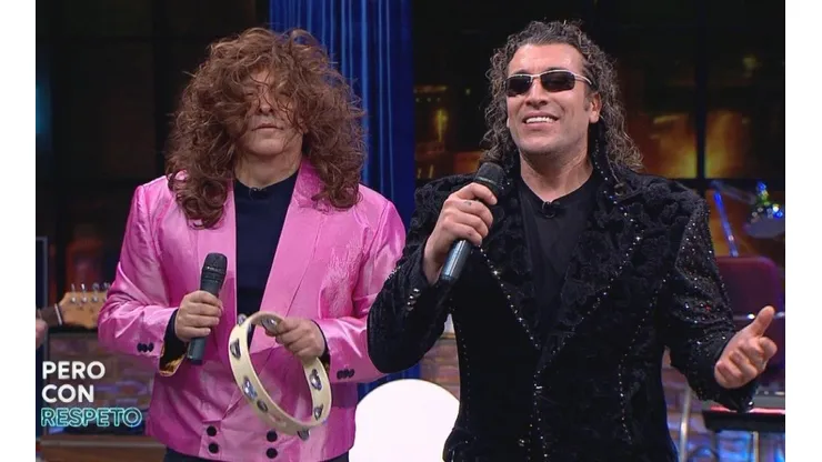 Julio César Rodríguez y Leo Rey en Pero Con Respeto.