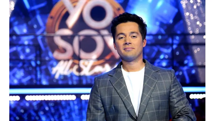 Humberto Sichel en el estudio de Yo Soy All Stars.