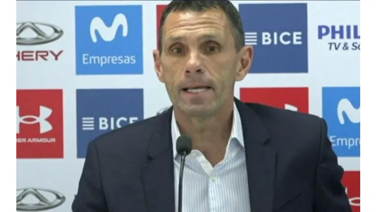 Poyet en su despedida de la UC