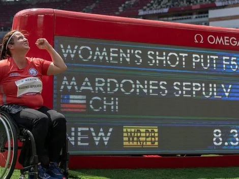 Pancha Mardones gana la bala con récord mundial en Tokio 2020