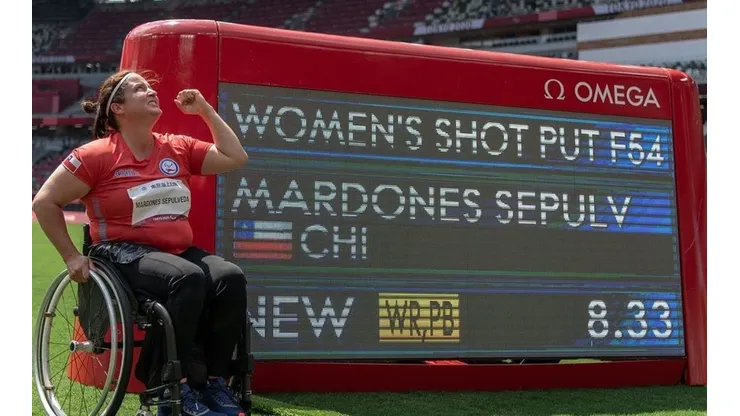 Francisca Mardones rompió por tercera vez el récord mundial de la bala paralímpica y hace historia en Tokio 2020