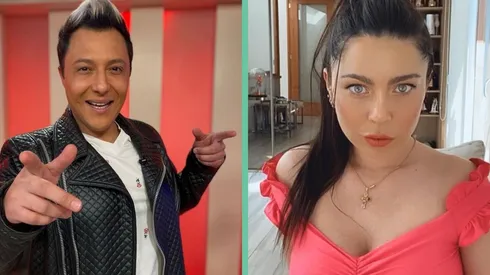 Sergio Rojas y Daniela Aránguiz.