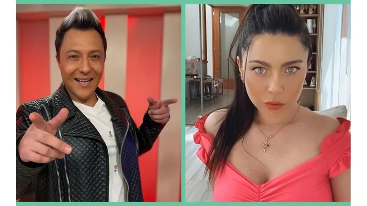 Sergio Rojas y Daniela Aránguiz.