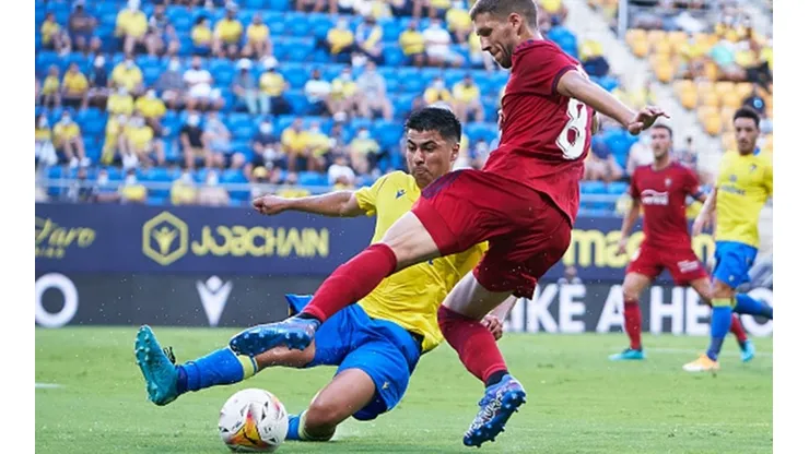 Alarcón tuvo una amarga jornada junto al Cádiz en La Liga.