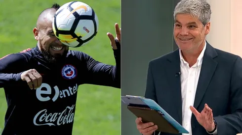 Arturo Vidal dejó fascinado a Juan Cristóbal Guarello con su escapada desde Europa a la selección chilena