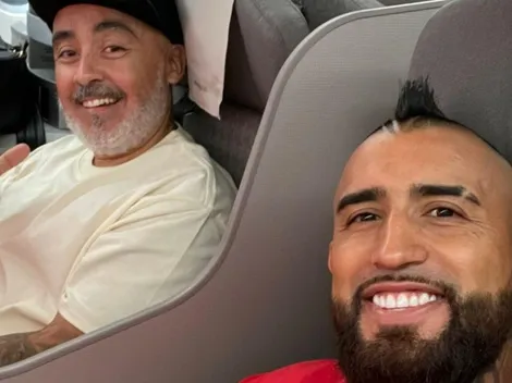Arturo Vidal sube foto viajando a Chile e ilusiona a los hinchas