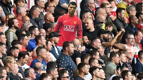 Cristiano Ronaldo "estuvo" con los hinchas en el duelo ante Wolves