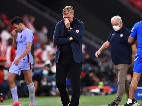 Ronald Koeman, molesto: "Es frustrante no poder fichar"