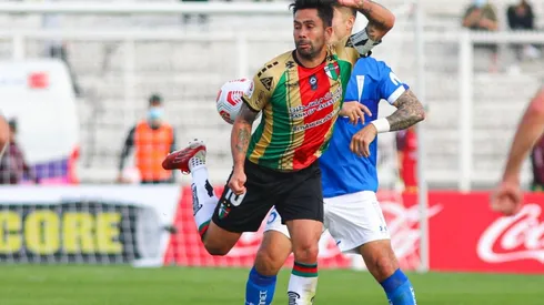 Luis Jiménez jugó un buen partido en Palestino