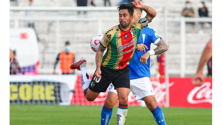 Luis Jiménez jugó un buen partido en Palestino