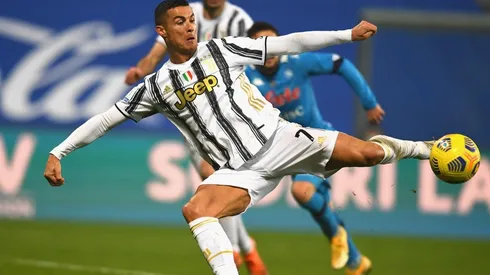 during the Italian PS5 Supercup match between Juventus and SSC Napoli at Mapei Stadium – Citta' del Tricolore on January 20, 2021 in Reggio nell'Emilia, Italy.-Not Released (NR)