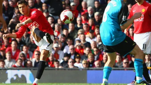 Cristiano Ronaldo se volvió una estrella mundial con el Manchester United.
