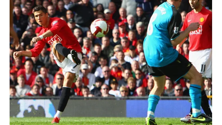 Cristiano Ronaldo se volvió una estrella mundial con el Manchester United.