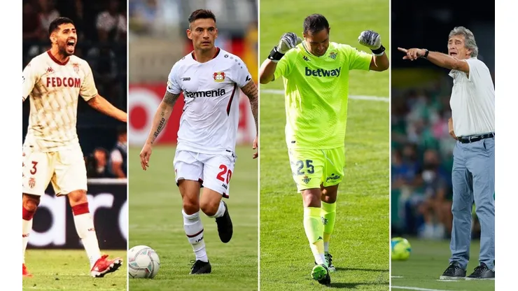 El contingente chileno que dice presente en Europa League.