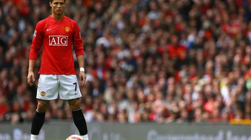 Cristiano Ronaldo jugó de 2003 a 2009 con Manchester United.