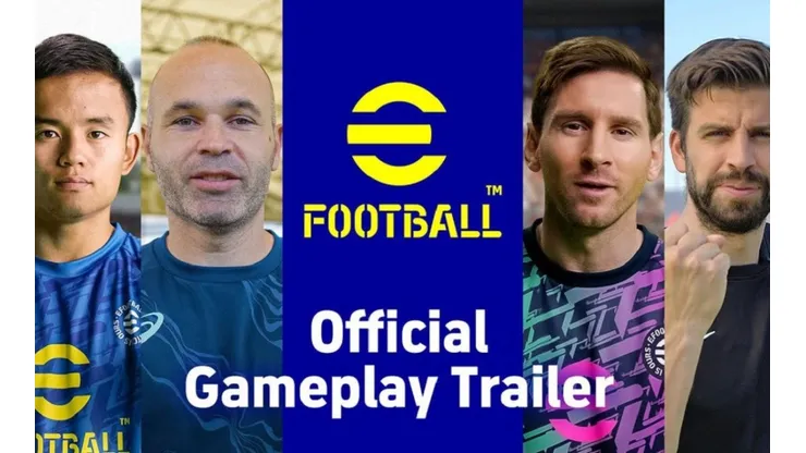 eFootball presentó sus cambios con un trailer gameplay