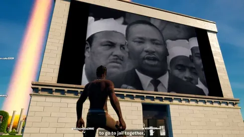 Fortnite le rinde especial homenaje a Martin Luther King