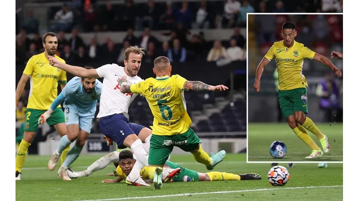 Harry Kane y Juan Delgado se enfrentaron en Londres