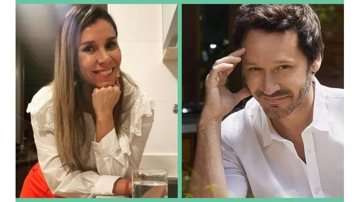 Cecilia Gutiérrez junto a Benjamín Vicuña.